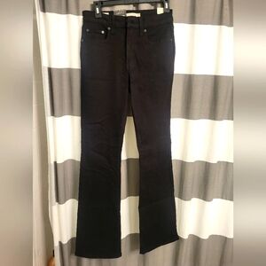 NWT Levi's 725 High-Rise Bootcut Black Denim Jeans Size 8